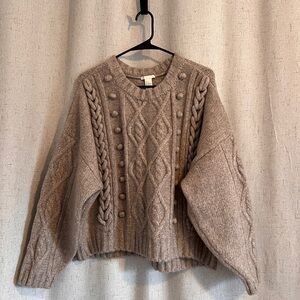 Cozy Cable Knit H&M Sweater